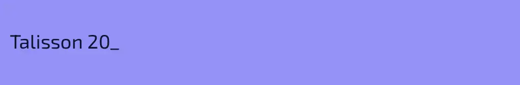 Talisson 20_